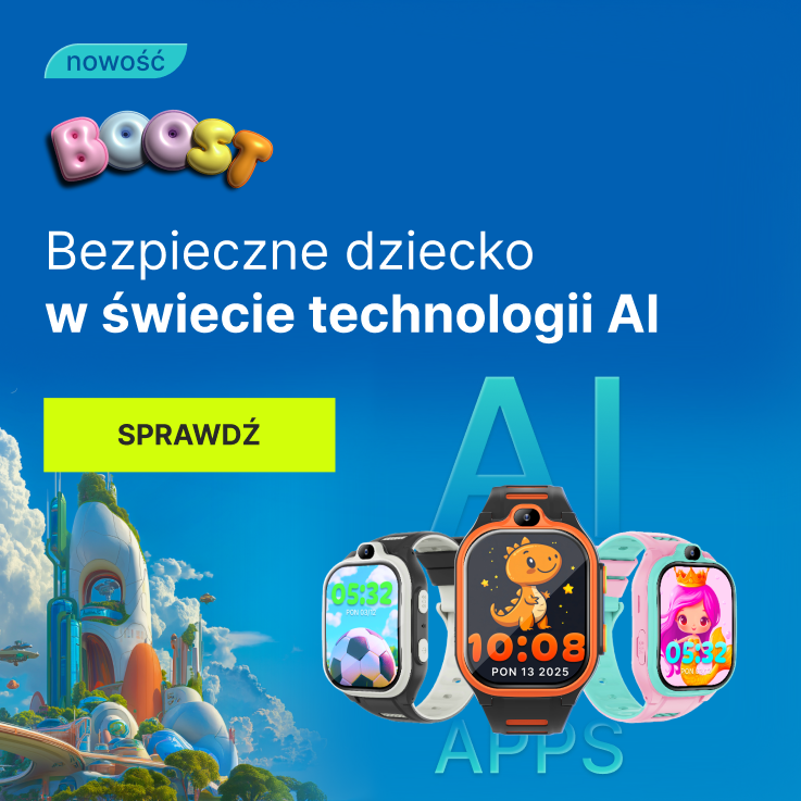 Smartwatch dziecięcy Forever Boost KW-530 GPS WiFi 4G